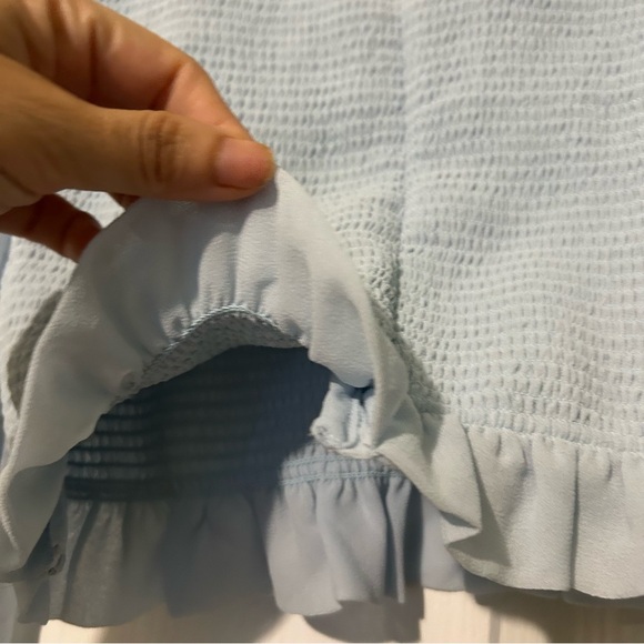 Aritzia Wilfred Tempest Blouse in Snowmelt Blue XS - Picture 5 of 13